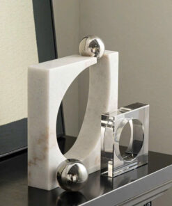 Mô Hình Trang Trí Hình Học Đá Và Pha Lê