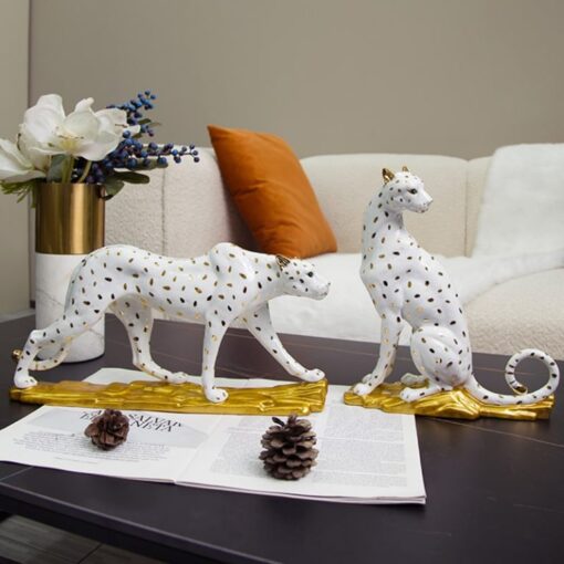 Tượng Báo Đốm Phong Cách Hiện Đại Tượng Báo Đốm Phong Cách Hiện Đại