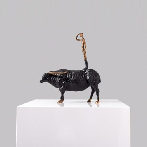 tuong-cau-be-cuoi-trau-nghe-thuat (3) Tượng Cậu Bé Trên Lưng Trâu Tinh Xảo