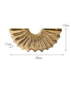 Tượng Nghệ Thuật Bán Nguyệt Ánh Kim Cao Cấp