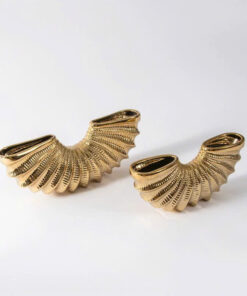 Tượng Nghệ Thuật Bán Nguyệt Ánh Kim Cao Cấp