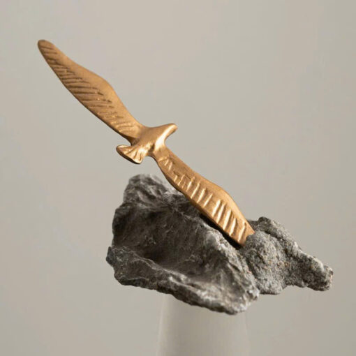 tuong-decor-chim-tung-canh (3) Tượng Chim Vươn Mình Trên Đá