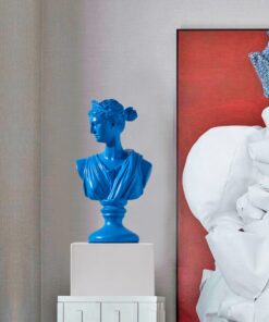 Tượng Bán Thân Hy Lạp Màu Sắc Tươi Mới