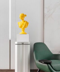 Tượng Bán Thân Hy Lạp Màu Sắc Tươi Mới