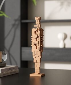 Tượng Trừu Tượng Người Hình Khối Sáng Tạo