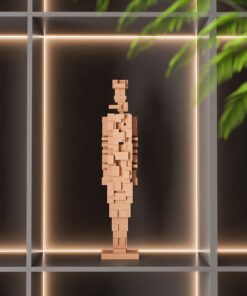 Tượng Trừu Tượng Người Hình Khối Sáng Tạo