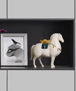 Tượng Ngựa Phong Thủy Kim Nguyên Bảo