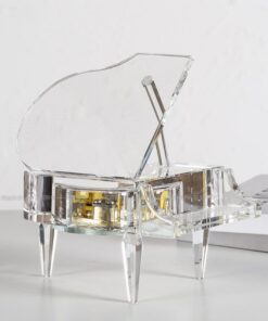 Mô Hình Đàn Piano Pha Lê Trang Nhã