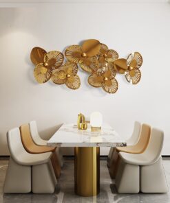 Phù Điêu Dải Hoa Vàng 3D