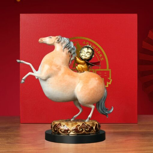 tuong-chien-ma-hau-vuong (4) Tượng Chiến Mã Hầu Vương