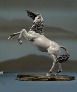 Tượng Chiến Mã Tung Vó Uy Phong