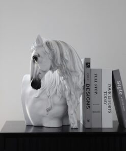 Tượng Đầu Ngựa Kiểu Dáng Thanh Bình