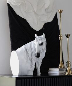 Tượng Đầu Ngựa Kiểu Dáng Thanh Bình