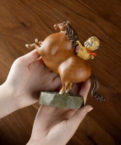 Tượng Hầu Mã Phong Thủy Mini