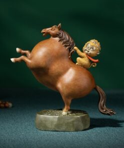 Tượng Hầu Mã Phong Thủy Mini