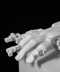 Tượng Bàn Tay Số Hóa Sáng Tạo