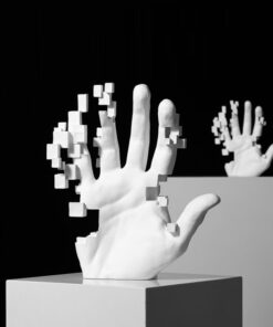 Tượng Bàn Tay Số Hóa Sáng Tạo
