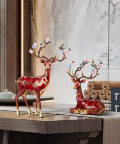 Hươu Pha Lê May Mắn