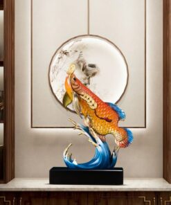 Tượng Cá Rồng Tấn Tài Tấn Lộc