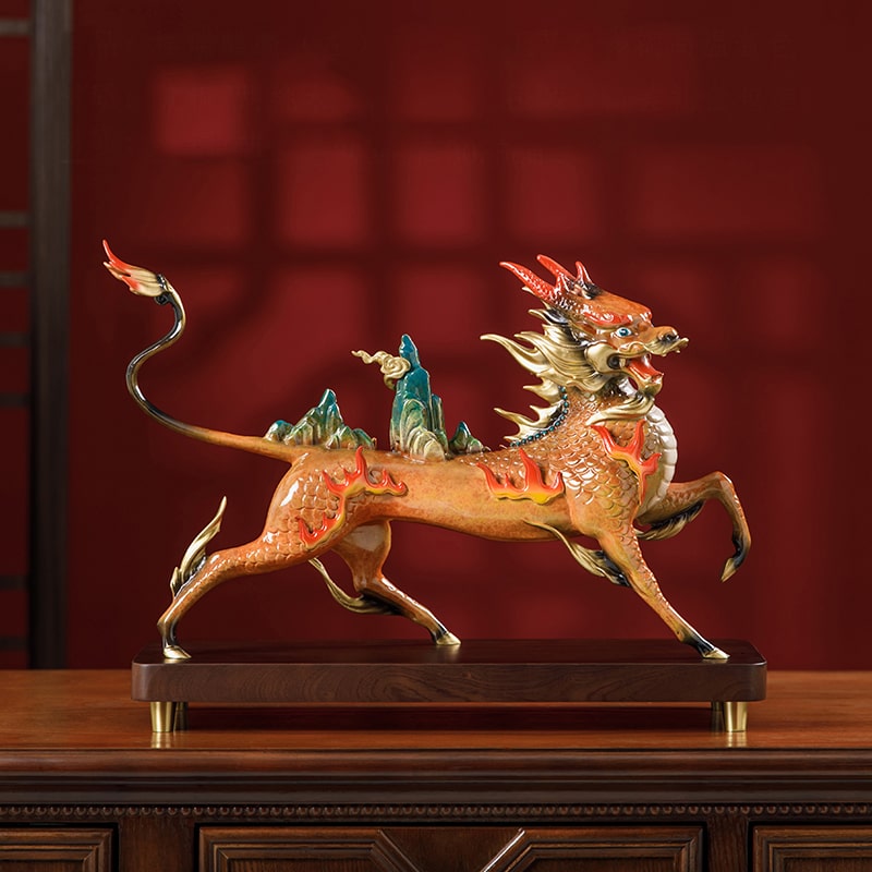 Tượng Kỳ Lân Vận Khí Thịnh Vượng