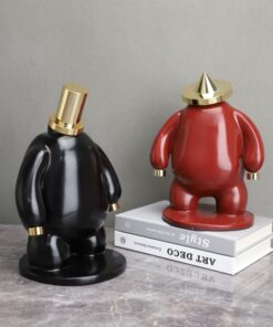 Tượng Nhân Vật Vô Diện Trừu Tượng