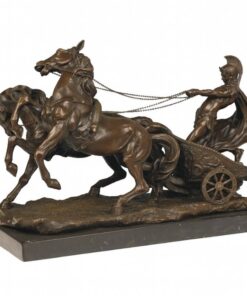 Tượng Chiến Binh La Mã Cưỡi Ngựa