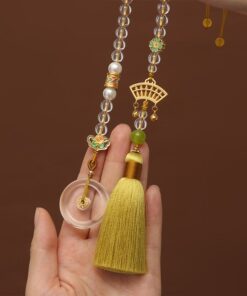 Dây Khánh Mặt Pha Lê Tự Nhiên