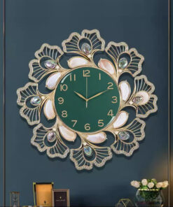 Đồng Hồ Treo Tường Hoa Pha Lê