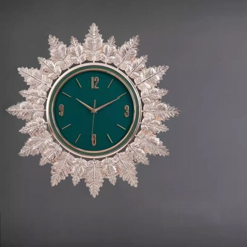 dong-ho-treo-tuong-vang-duong-nguyet-que (5) Đồng Hồ Treo Tường Vầng Dương Nguyệt Quế