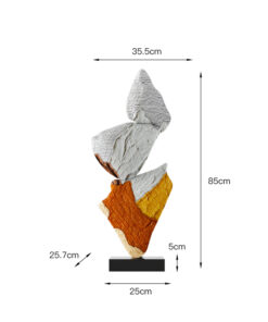 Mô Hình Khối Đá Nghệ Thuật Cân Bằng