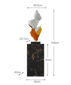 Mô Hình Khối Đá Nghệ Thuật Cân Bằng