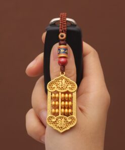 Móc Khóa Bàn Tính Kim Tài Lộc