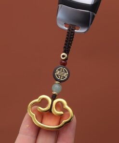 Móc Khóa Mây Vàng Phú Quý