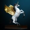 Tượng Bạch Ngân Thiên Mã