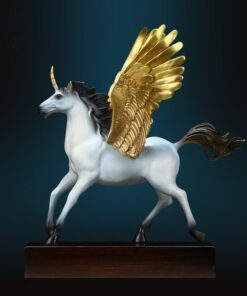 Tượng Bạch Ngân Thiên Mã