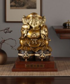 Tượng Daikokuten 3 Mặt Phong Thủy