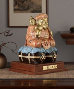 Tượng Daikokuten 3 Mặt Phong Thủy