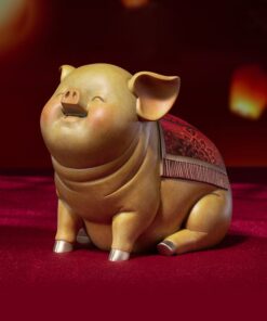 Tượng Heo May Mắn Gõ Cửa