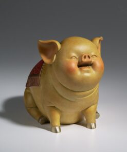 Tượng Heo May Mắn Gõ Cửa