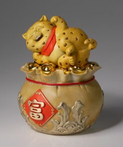 Tượng Mèo Tài Lộc Đắc Ý