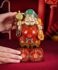 Tượng Thần Tài Daikokuten Kim Ngọc Bảo