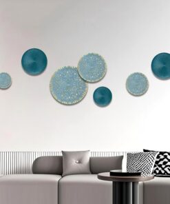 Bộ Phù Điêu 3D Vòng Tròn Giao Thoa