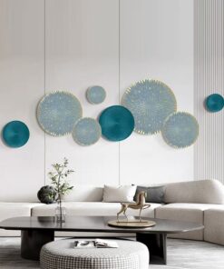 Bộ Phù Điêu 3D Vòng Tròn Giao Thoa