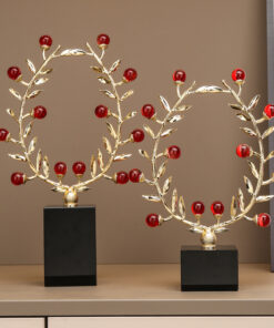 Decor Vòng Nguyệt Quế Quả Đỏ