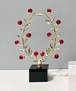 Decor Vòng Nguyệt Quế Quả Đỏ