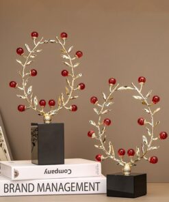 Decor Vòng Nguyệt Quế Quả Đỏ