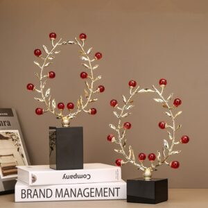 Decor Vòng Nguyệt Quế Quả Đỏ