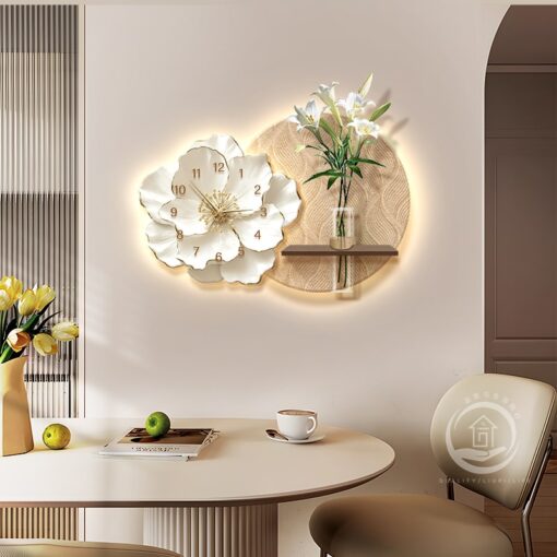 dong-ho-nghe-thuat-canh-hoa-vinh-cuu (1) Đồng Hồ Nghệ Thuật Cánh Hoa Vĩnh Cửu