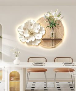 Đồng Hồ Nghệ Thuật Cánh Hoa Vĩnh Cửu