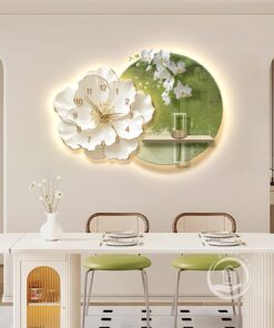 Đồng Hồ Nghệ Thuật Cánh Hoa Vĩnh Cửu